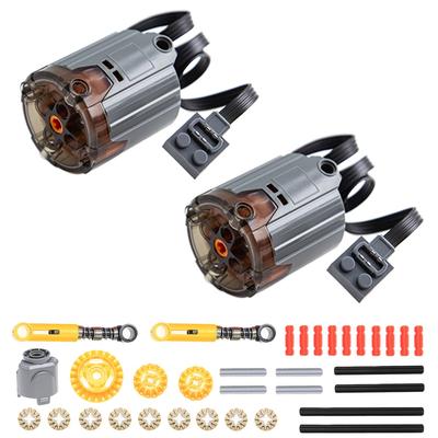 35 ADET 8882 Güçlendirilmiş Siyah XL Motor Lego Teknik Parçaları Önceden Birleştirilmiş Yapı Blokları Araba Oyuncakları MOC Blokları Güçlendirme ile Uyumlu