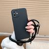 Crossbody Necklace Lanyard Cord Strap Phone Case For Xiaomi Poco X7 X6 X5 X3 Pro M8 M7 M6 F6 F7 F3 F4 POCO C65 C75 C85 Cover