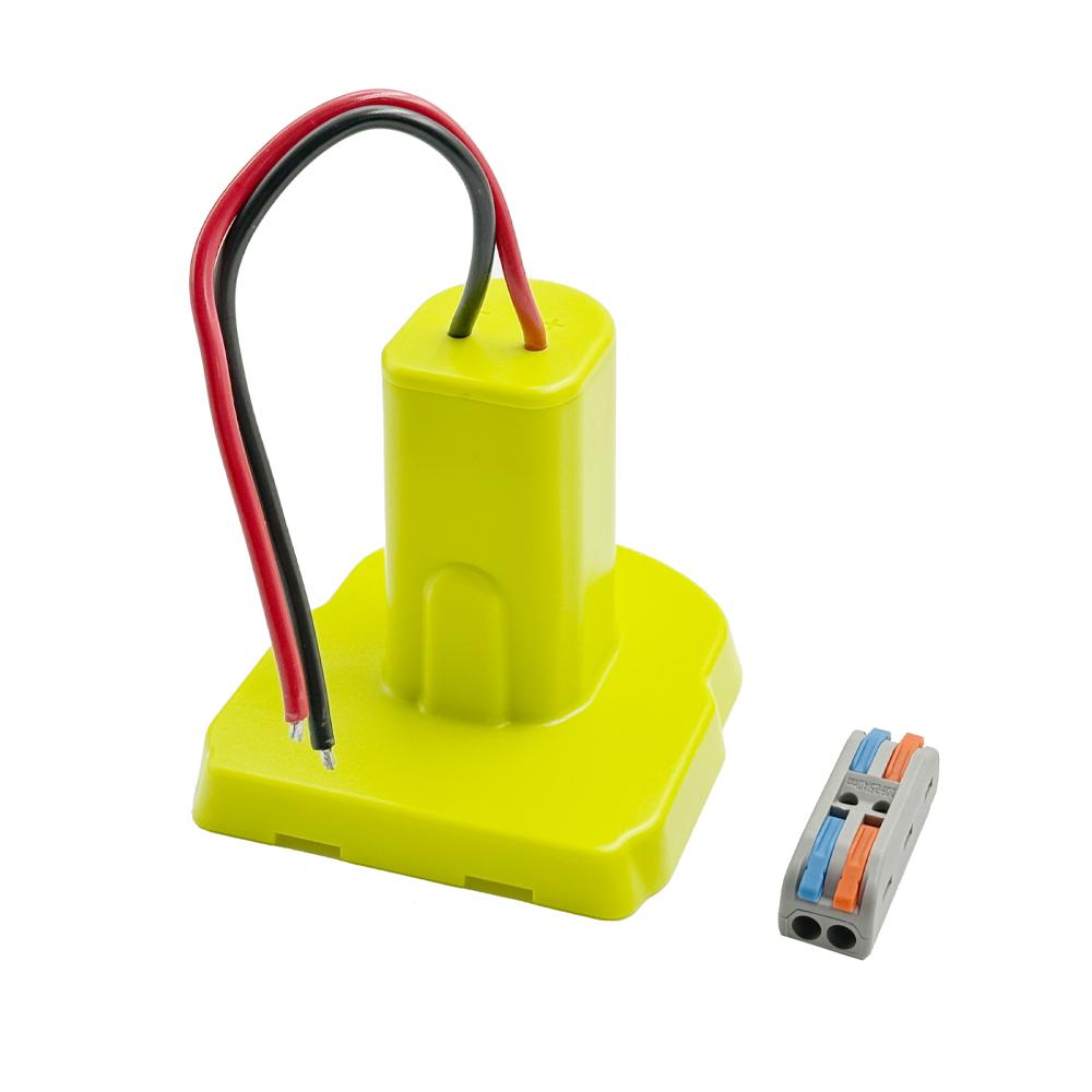 Battery Adapter for Ryobi ONE+ 18V Nimh/Nicd/Li-ion Battery DIY Power Wheels Adapter Tool Connector for RYOBI With 12AWG Wires