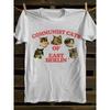Camiseta Histórica da Guerra Fria Masculina - Gato Comunista de Berlim e Gráfico da Alemanha Oriental - Camiseta Casual Macia com Gola Redonda Adequada para Concertos, Festas, Casual