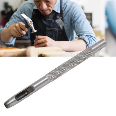 20pcs Leather Hole Punch Professional Carbon Steel Leather Hollow Punch Tool for Leather Gasket Belt Fabric Paper Plastic