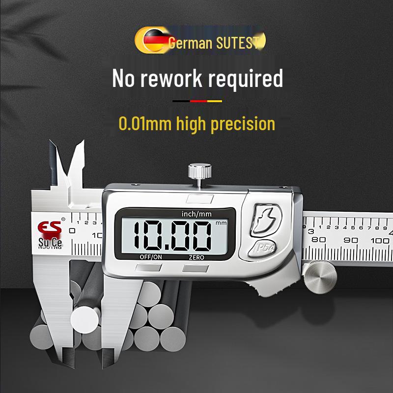 Waterproof Stainless Steel Digital Caliper - 150mm High Precision Measuring Tool