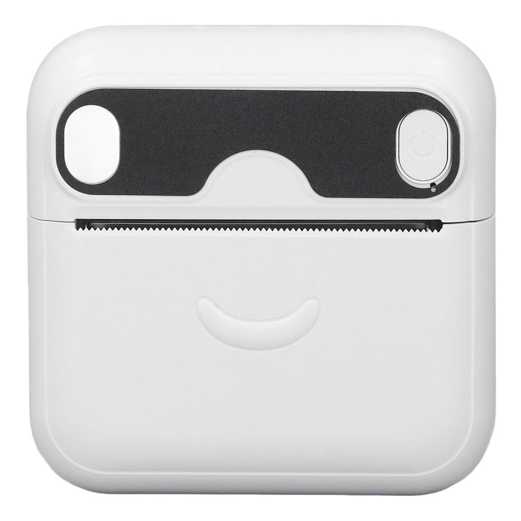 Mini Drukarka Połączenie Bluetooth Maszyna do Druku Bez Atramentu z Papierem na Błędne Pytania Notatki