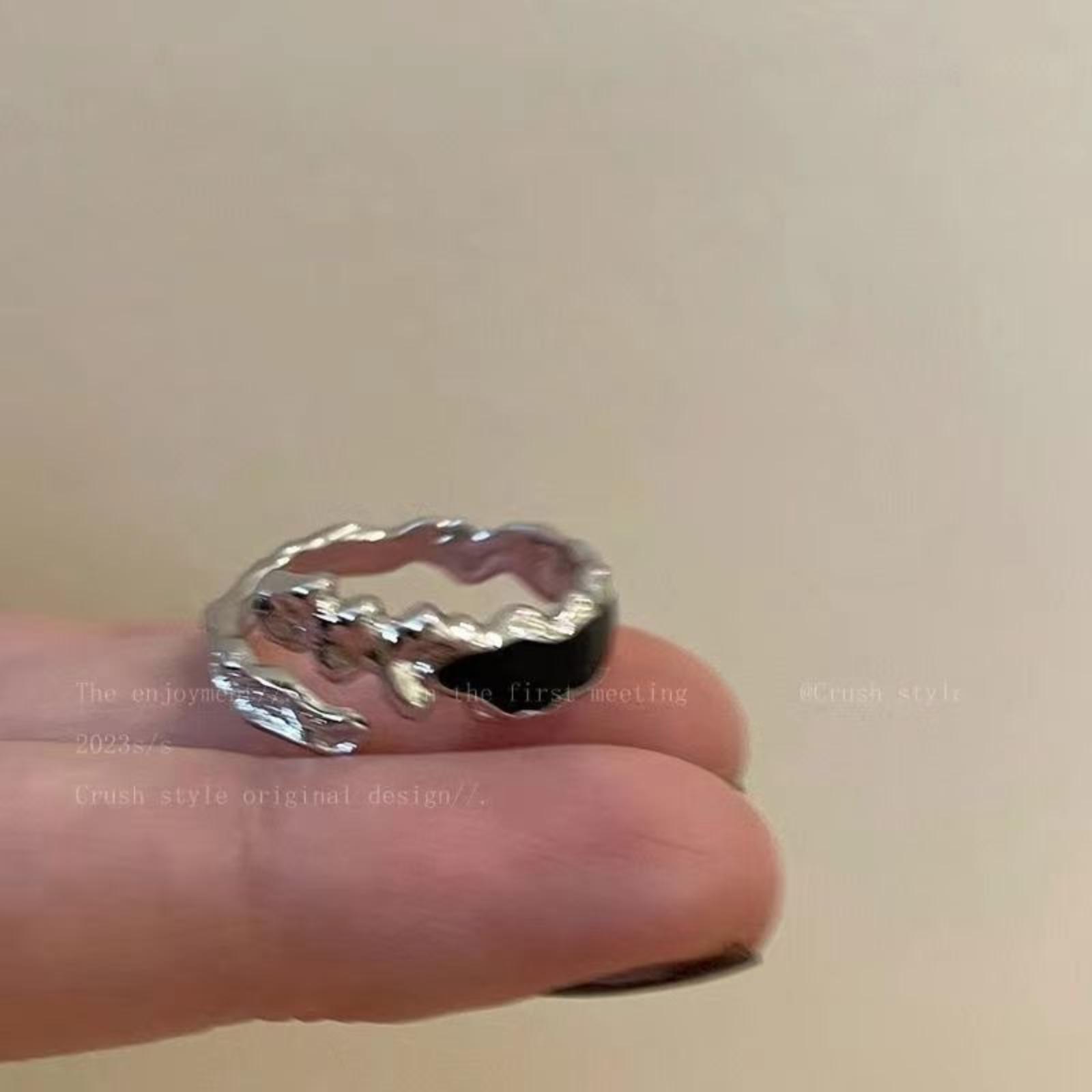 

Унікальна Модна каблучка для вказівного пальця: Дизайн One Size білий