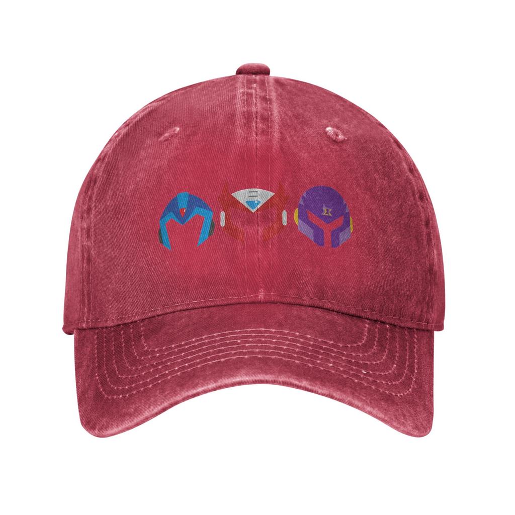 Mega Man X Helemt Trio Casual Baseball Cap  Tennis Skate Trucker Hat Spring Breathable Unisex-Teens Stylish Snapback Cap