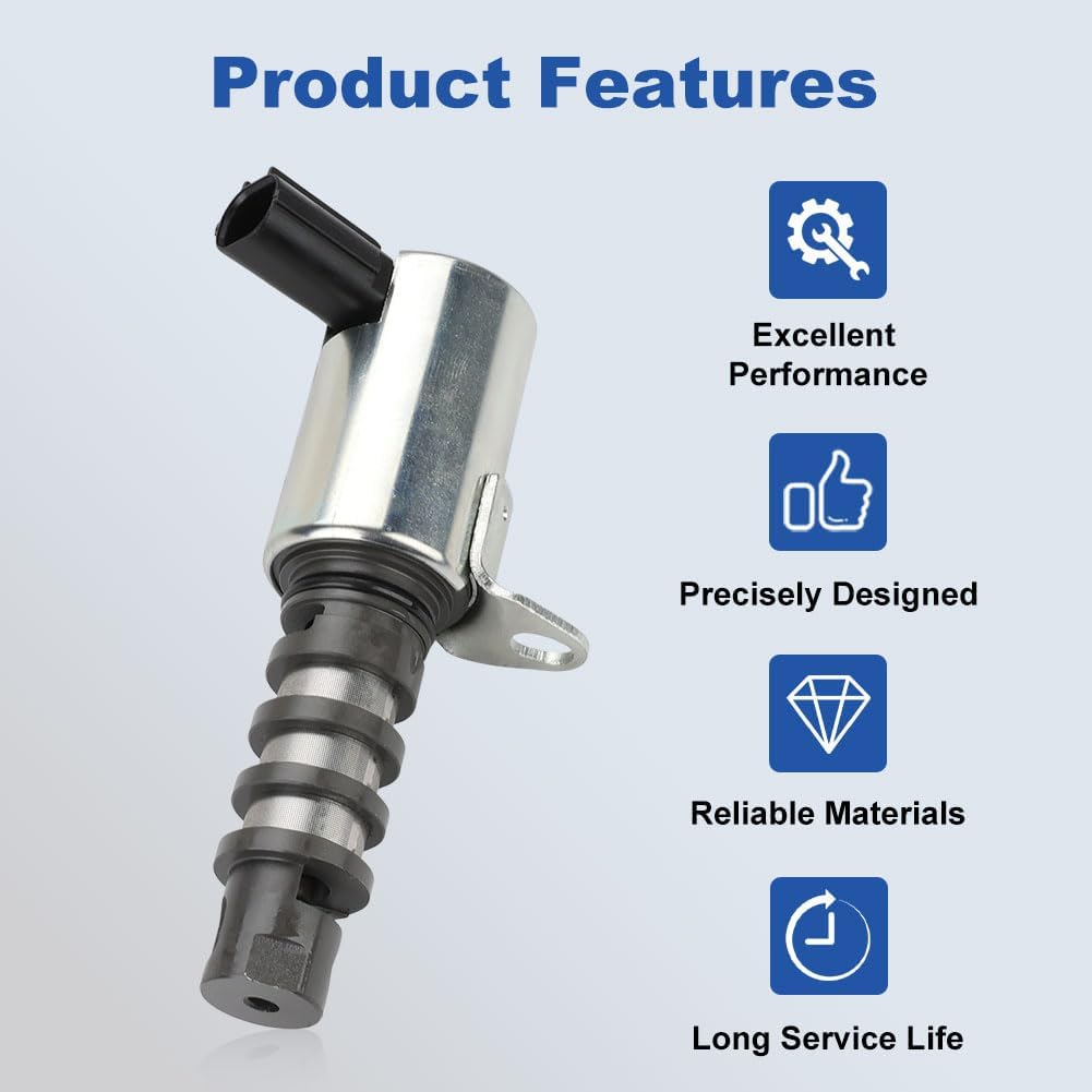 Engine Variable Valve Timing VVT Solenoid Compatible with Nissan Altima 2013-2017 Nissan Rogue 2014-2020 L4 2.5L Replacement for 916-922 237963TA1A