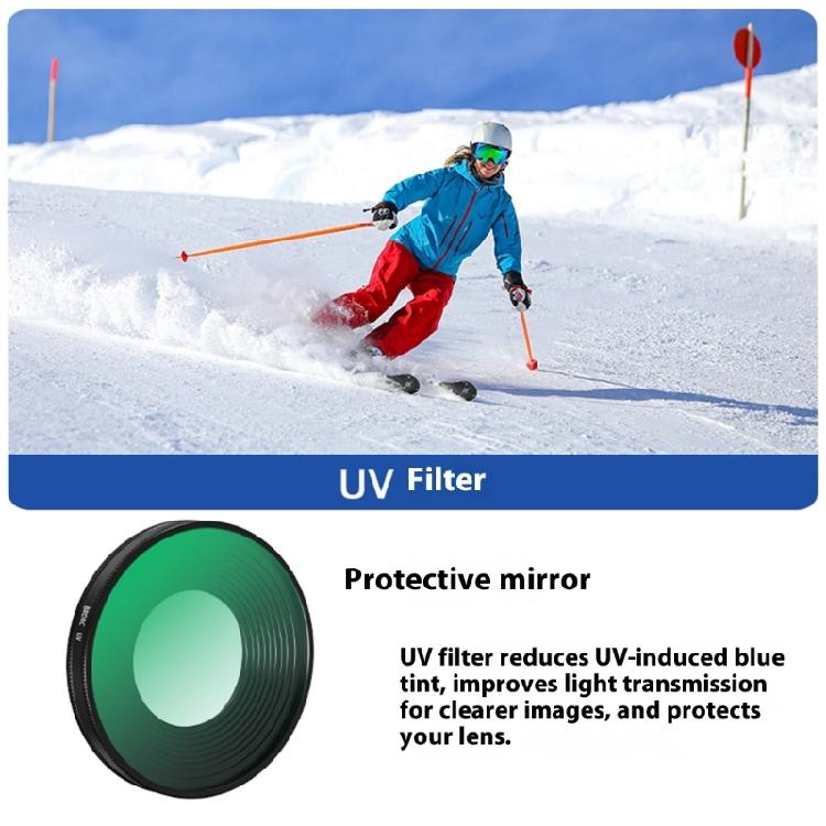 Outdoor-Fotografie-Objektivfilter Polarisationsfilter Lichtreduzierungsfilter Schutzbeschichtung Bau