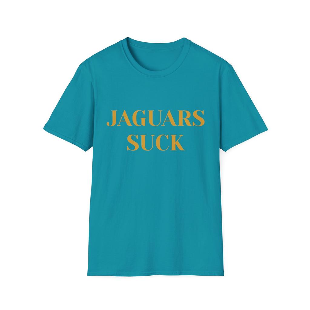 Jaguars Suck Football Softstyle T-Shirt - Sports Tee, Great Gift