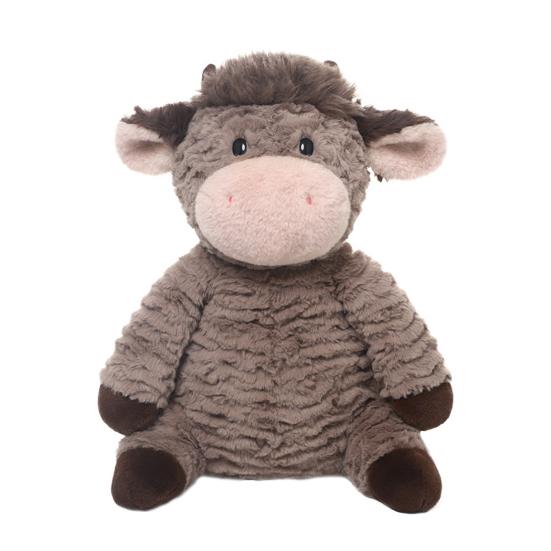 Highland Cow Plush Toy Weighted Stuffed Animal Soft Huggable Pillow for Stress Relief Comfort Cute Gift for Animal Lovers