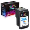 Colohunter Color Cartridge for 366 High with Remaining Capacity Compatible with PIXUS TS3530 BC-366XL Canon, Capacity, Indicator,