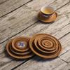 Dining Experience Insulation Pads Rattan Coasters Environmentally Friendly