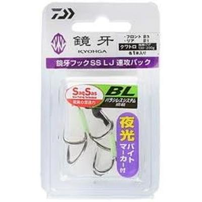 Daiwa Daiwa  Mirror Tooth Hook Ss Lj Balaciles Quick Attack Pack  4    2 Quattro