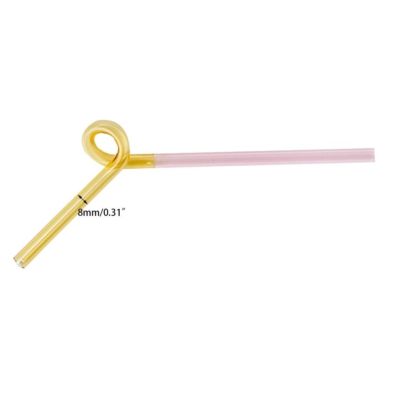 Lovely Coffee Mixing Twsiting Straws Reusable Straw Spiral and Twisting Design Gift for Home Party Kitchen Accessories