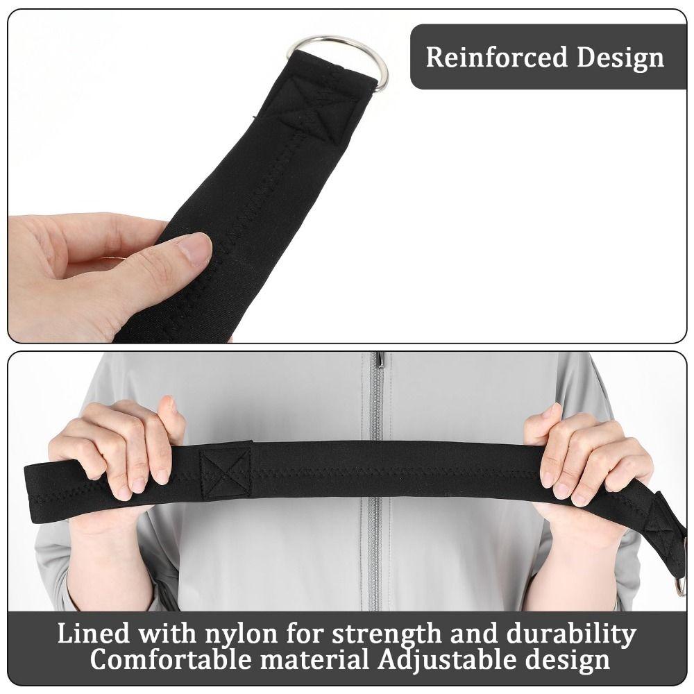 Curele Negre pentru Cărucior de Bebeluș cu Mâner Moale Căptușit, Brățară Antiderapantă pentru Încheietură, Accesoriu de Siguranță