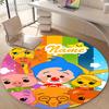 Personalized F-Flim Flim Round Chair Office Rug - Perfect for Mat, Office Chair & More - Ideal Gift for Birthdays and Holidays