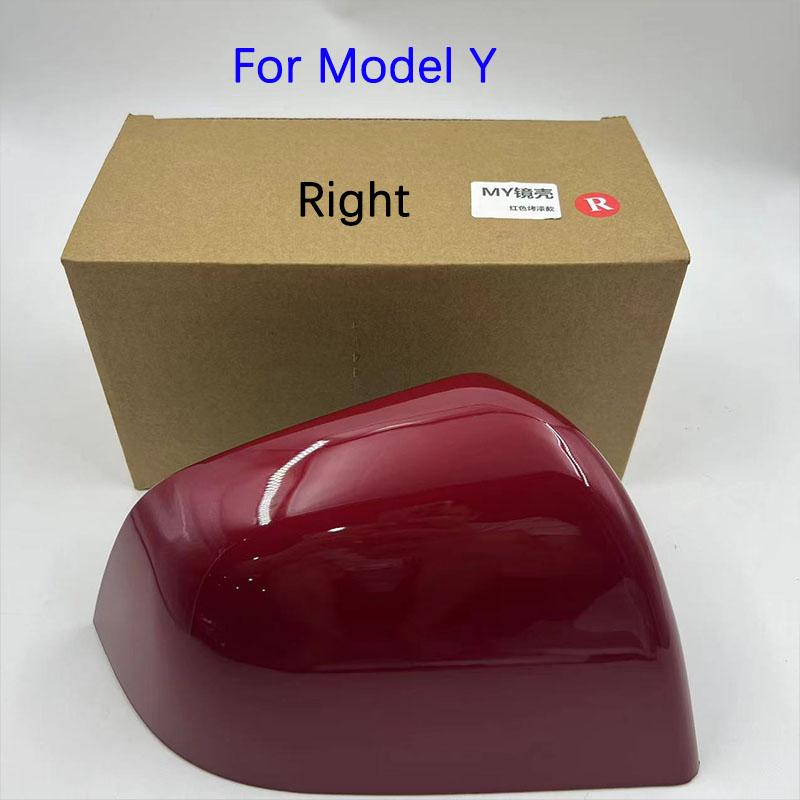For Tesla Model 3 2017-2026 Highland Model Y 2020-2024 Rearview Mirror Cover Door Side Rear View Mirror Shell Replacement Caps