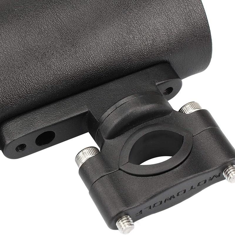 Universal Cup Drink Holder Leather Adjustable Drink Holder with 360°Swivel for Motorcycle Bicycle UTV 22-28mm