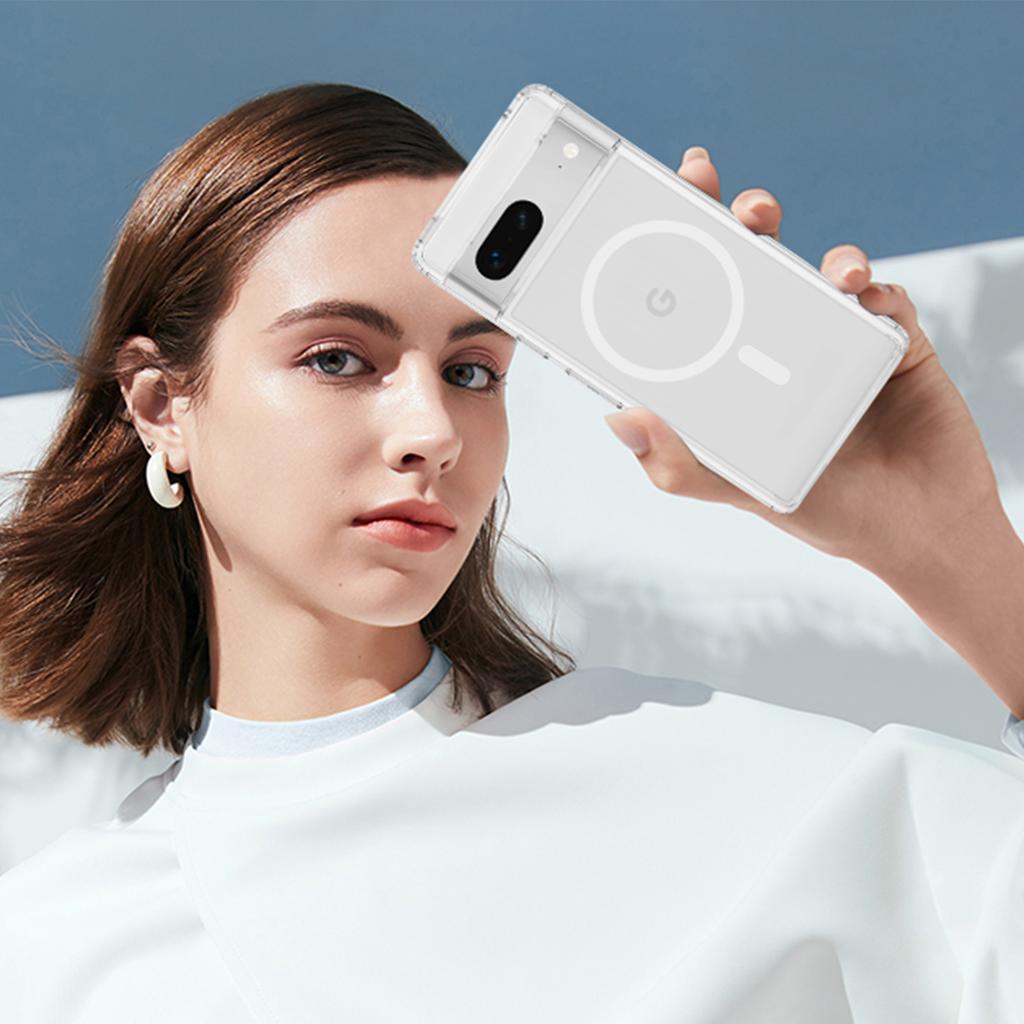 For Google Pixel 7 5G Magnetic Case Compatible with MagSafe Anti-drop Phone Cover