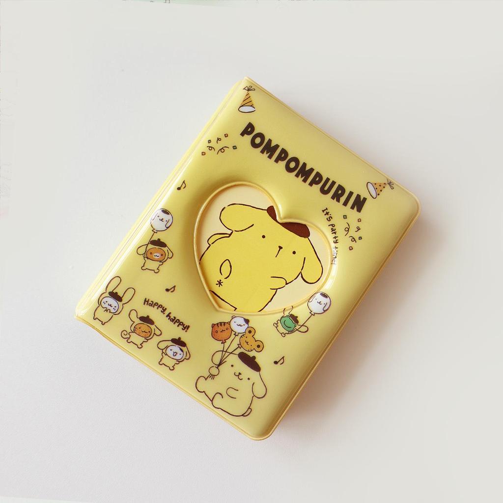 Cinnamoroll Sanrio Card Holder: Cute Polaroid Mini Storage Album