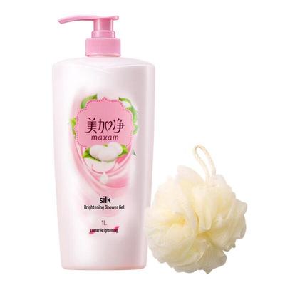 Meijiajing Brightening Shower Milk with Bath Ball