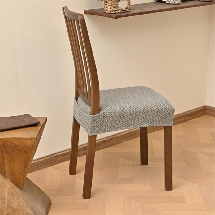 Ergonomic Chair Slipcover Slip Proof Silicone Particles Bottom Surfaces Foam Padding Water Resistant Seat Protectors