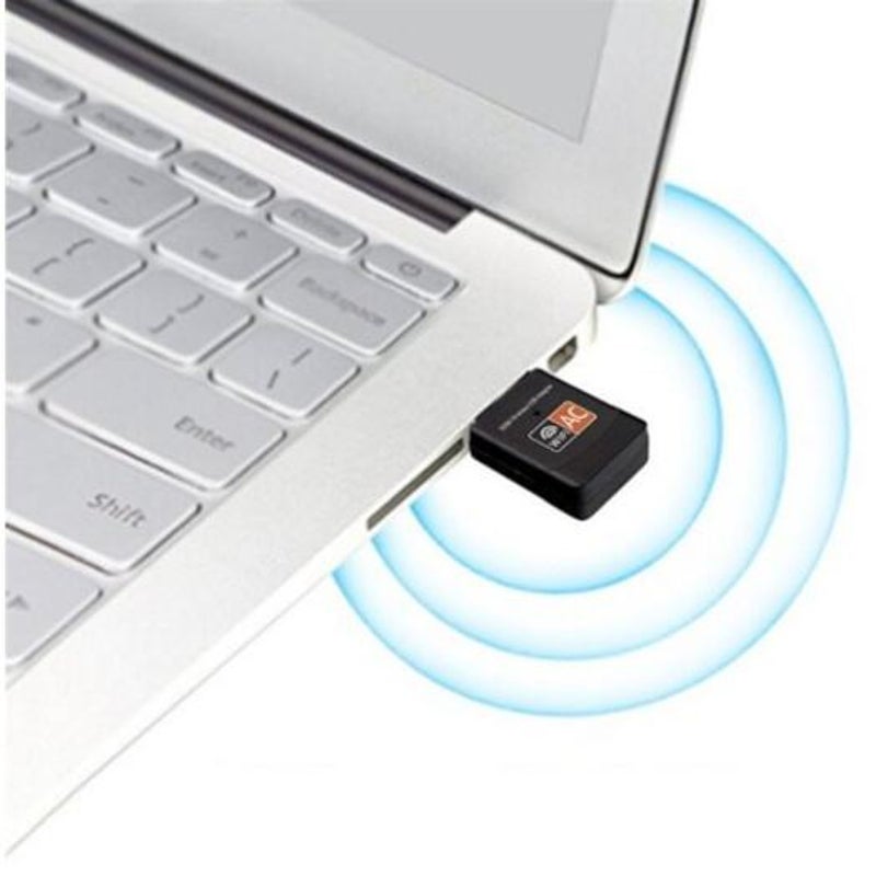 USB Wi Fi Adapters/Dongles Wifi Adapter 600Mbps Dual Band Wireless Lan Usb Pc Black