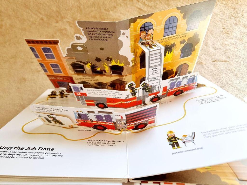 [USED] Ultimate Spotlight Firefighters Pop-up Book