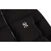 New MLB FW23 Down Jacket Cropped Unisex Black 3ADJB0336-50BKS