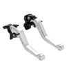 nakira Brake Clutch Lever Set CB650F CBR650F CB650R CBR650R (Silver)