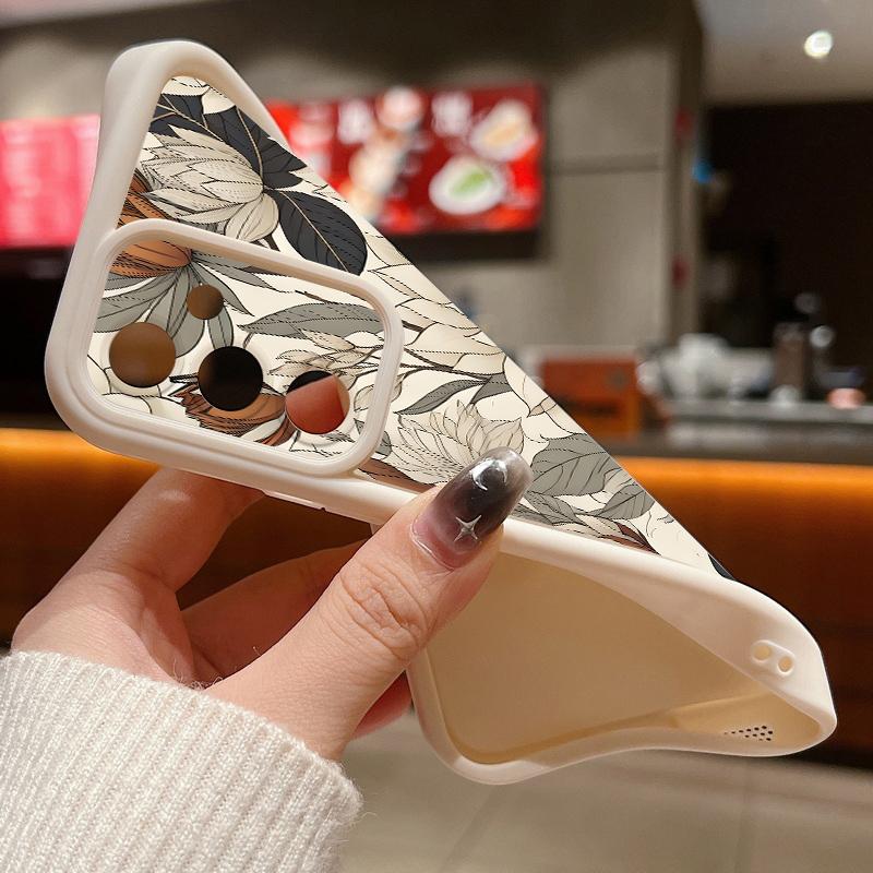 Soft TPU Case For Samsung Galaxy S26 S25 S24 S23 S22 Ultra S23 FE A57 A17 A56 A55 A15 A16 A36 A37 5G Flower Pattern Back Cover