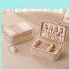Premium Silk Like Jewelry Storage Case With Compact Design For Home And Travel Use