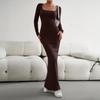Women's Maxi Dress Womens Casual Long Sleeve Dress Party Long Dresses