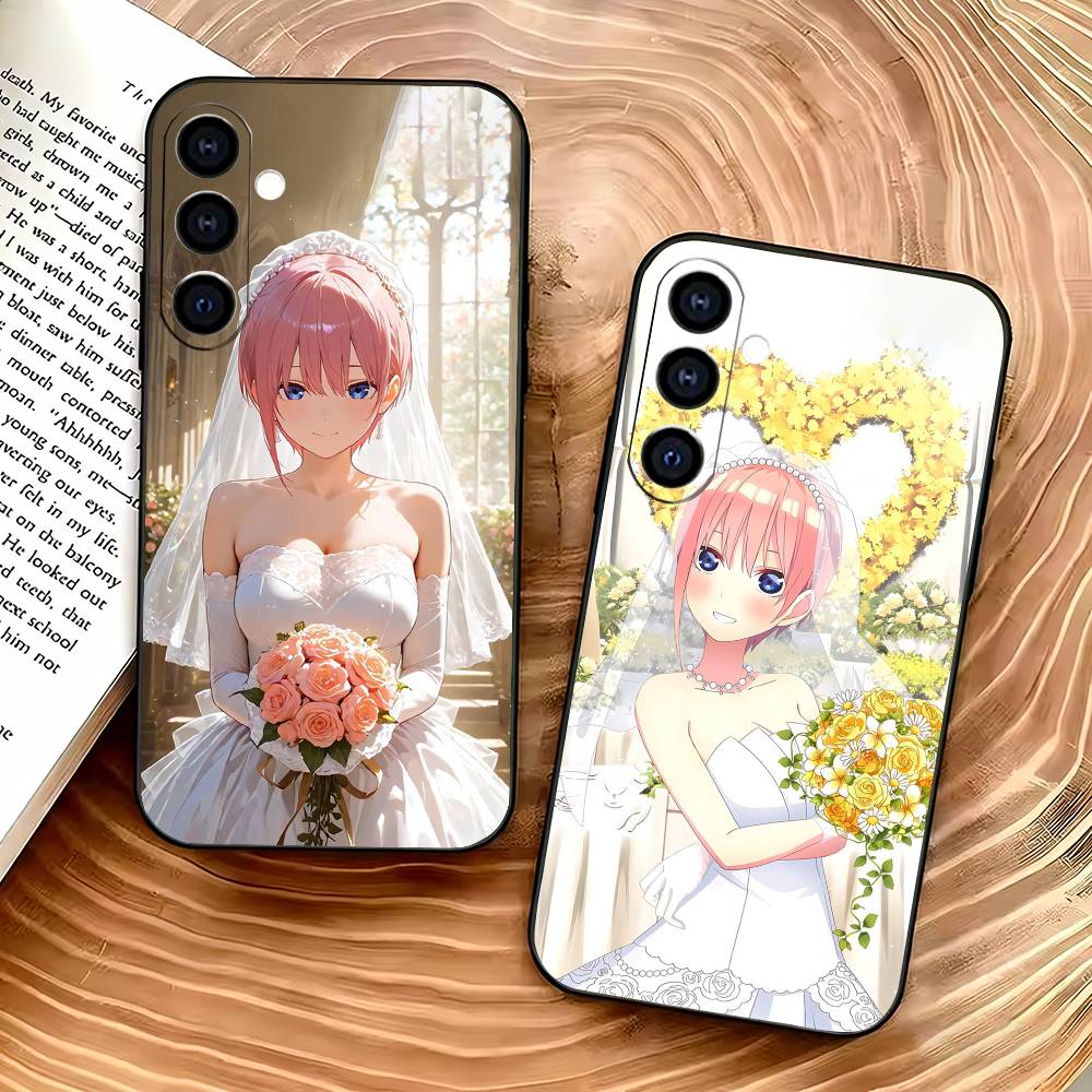 I-Ichika N-Nakano Phone Case For Samsung Galaxy A73,A72,A71,A70,A53,A52,A51,Soft Silicone Black Cover