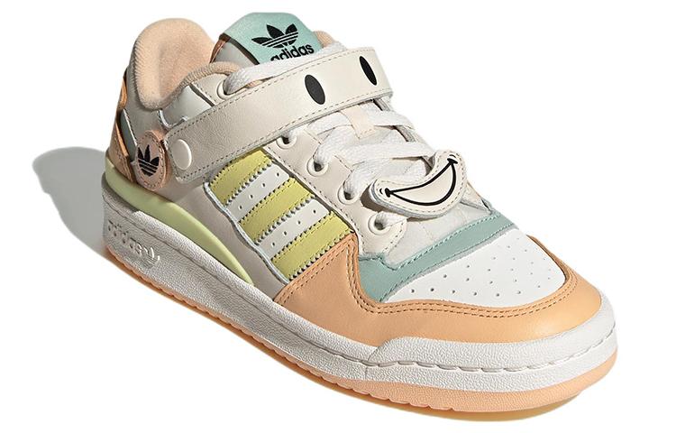 Adidas Originals Forum Low 'White Light Orange Cream Yellow Green' Women's GW4427