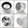 MRSIKEY Stylish Mini 316 Stainless Steel Insulated Bottle