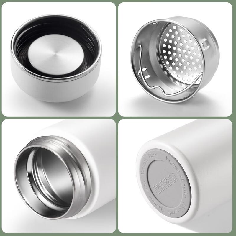 MRSIKEY Stylish Mini 316 Stainless Steel Insulated Bottle
