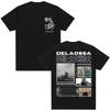 Rapper Delaossa Veneno Album 2025 Tour T Shirts Men's Hip Hop Gothic T-shirt Loose Casual 100%