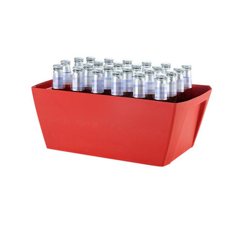 

Пластиковая корзина для вина, пива, бочка для льда, КТВ, коробка для пивного бара, набор для бара, пластиковый хрусталь для шампанского, большая подставка, держатель для банок, держатель для пива 16