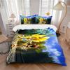 Sonic Friends Adventure Printed 3pcs Bedding Set Soft Microfiber 1 Duvet Cover And 2 Pillowcases Home Bedroom Decor Xmas Gift Ek135