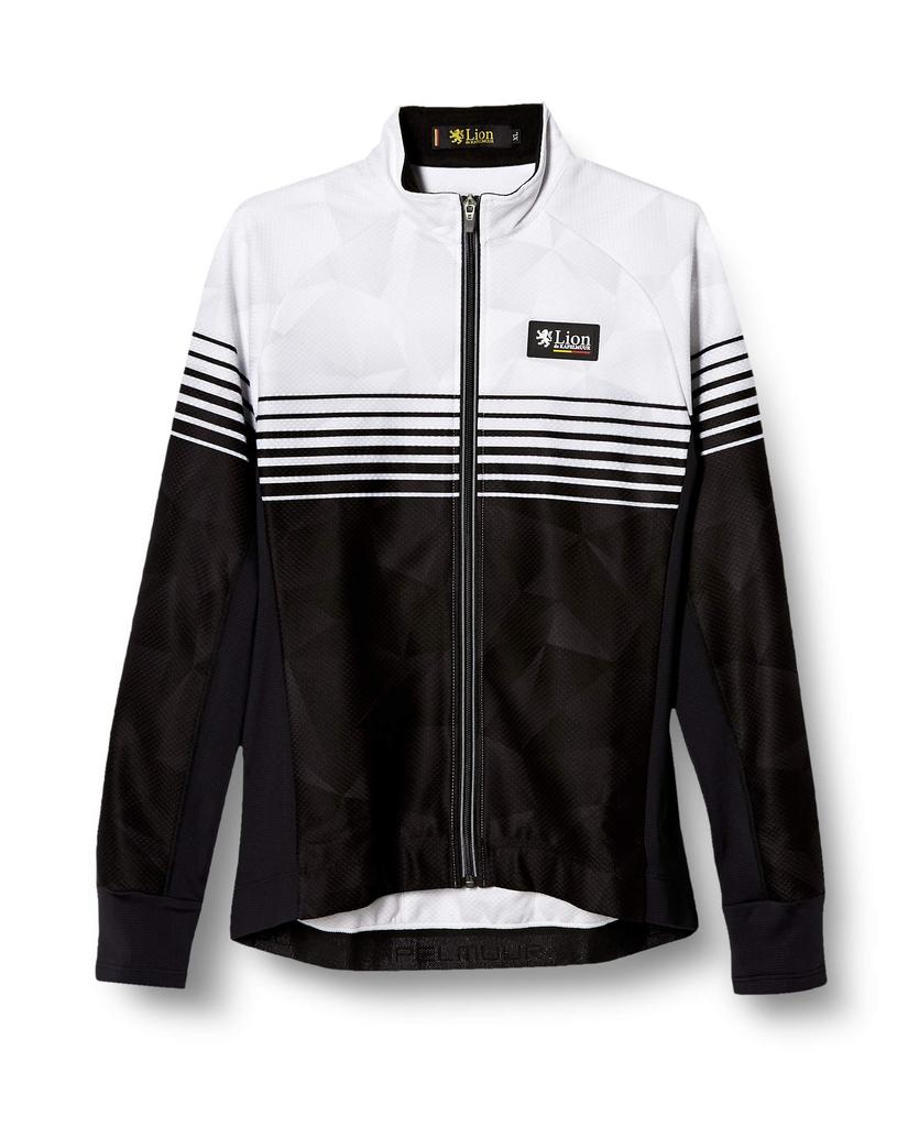 Lion De Kapelmuur Competition Jacket EVO Speedline White/Black (lijk017) Size XL (Japan XL)