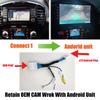 Camera Connection C24 Cable for Nissan Bosch Radio Origina Rogue Micra Juke X-Trail  Work with Connect OEM Multimedia System
