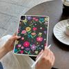 Floral Off-White iPad Pro 2021 Case: Sleek Single-Layer Design