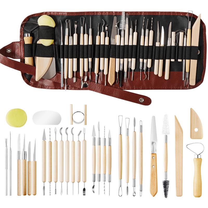 51-Piece High-Quality Clay Sculpting and Modeling Tool Set