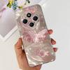 For XIaomi Redmi 14C / Poco C75 Back Cover Butterfly Rose Flower Luxury Girly Phone Case On Redmi 4C Clear Soft TPU Clear Capa