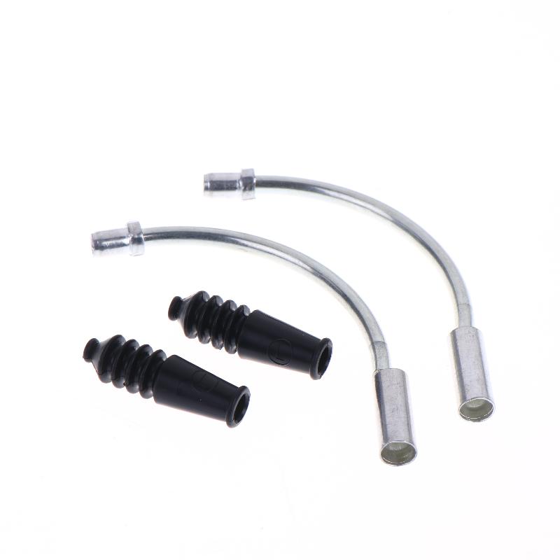 10Set V Brake Noodle And Boot Set Cable Guide Bend Tube Pipe Sleeves Protector Hose Brake Mountain Bike Outdoor Noodles
