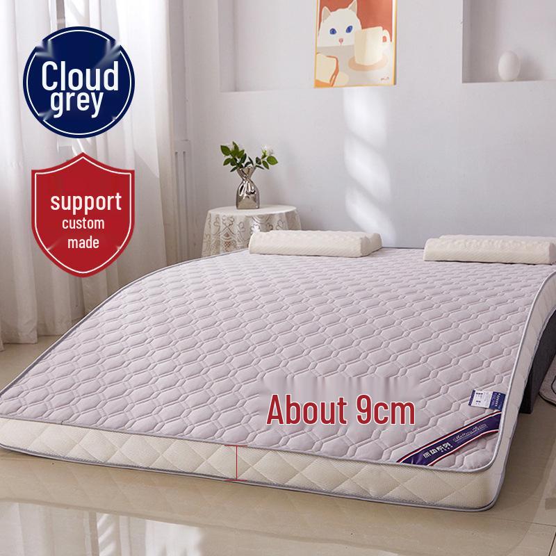 Foldable Thickened Latex Tatami Mattress - Soft Pad for Dormitory or Home, Single/Double