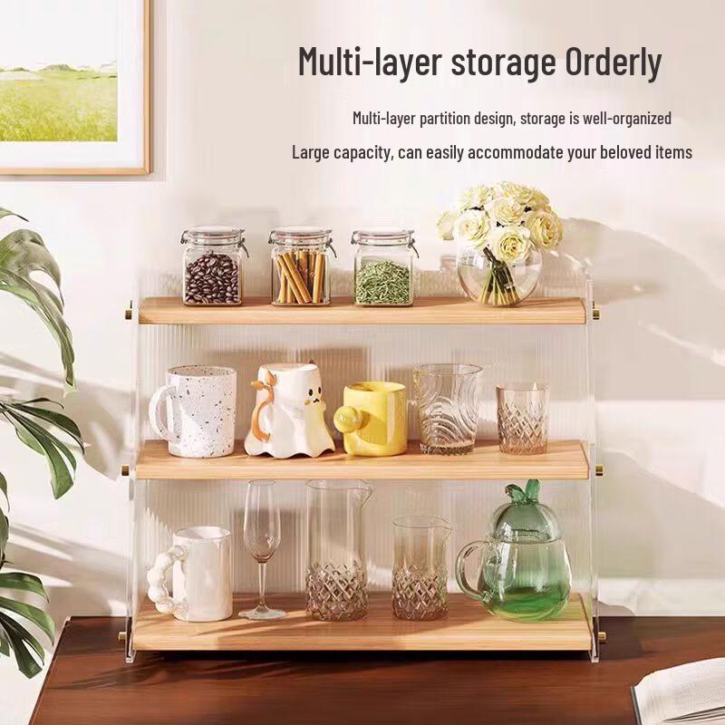Lieve Desktop Cup and Mug Organizer Storage Rack