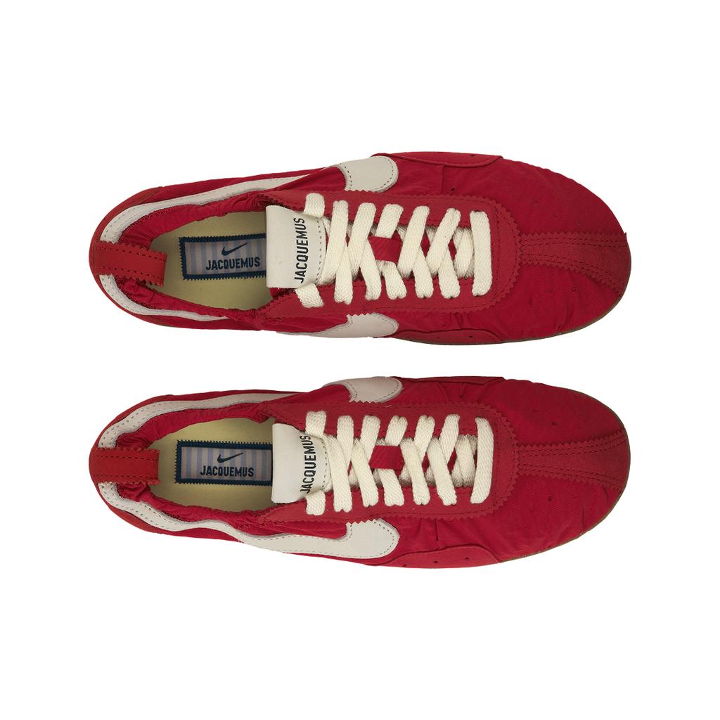 Jacquemus x Nike Buty Księżycowe SP Uniwersytecka Czerwień Damskie Sneakersy Kaszmirowy Rowerowo-Żółty Guma Jasnobrązowy HV8547-600