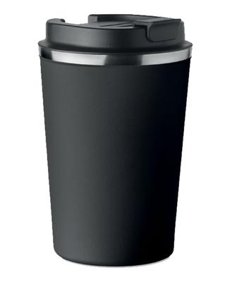 Premium Thermal Mug, Black, Elegant, for Coffee or Tea, 350ml KT_037