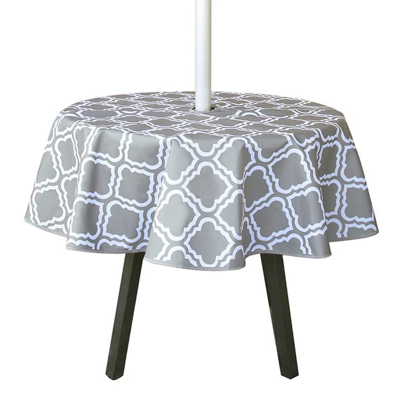 With Zipper Umbrella Hole 600d Oxford Cloth Spill Proof For Bbqs Waterproof Tablecloth At Affordable S Free Real Reviews Photos Joom 600d Oxford Cloth Spill Proof, 80 Round Tablecloth With Umbrella Hole
